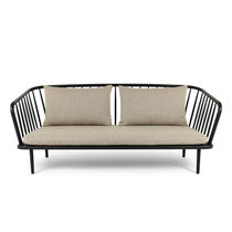 Modernes Sofa / Wolle / aus Eiche / Nylon