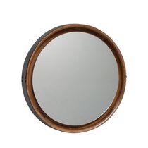 Wandmontierter Spiegel / modern / rund /...