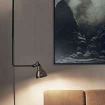 Hängelampe / modern / Stahl / Gelenkarm