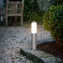 Garten-Leuchtpoller / modern / Edelstahl...