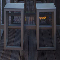 Moderner Hocker / Aluminium / Objektmöbel...