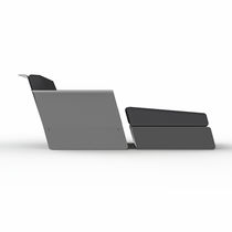 Moderner Fußschemel / Aluminium / Garten