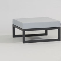 Moderner Sitzpuff / Sunbrella® / Aluminium...