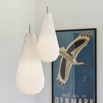Hängelampe / Kunststoff / modern / weiß
