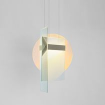 Hängelampe / modern / Aluminium / Stahl