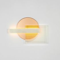Moderne Wandleuchte / Aluminium / Stahl...
