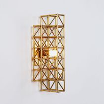 Moderne Wandleuchte / Messing / Halogen...