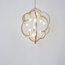 Hängelampe / modern / Aluminium / mit Glühlampe