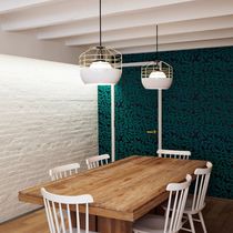 Hängelampe / modern / Stahl / dimmbar