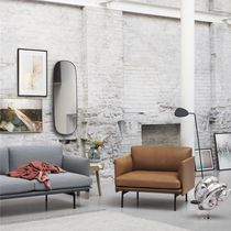 Sessel / skandinavisches Design / Leder...