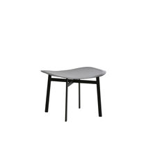 Moderner Hocker / Leder / pulverbeschichteter...