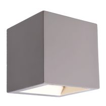 Moderne Wandleuchte / Gips / quadratisch...