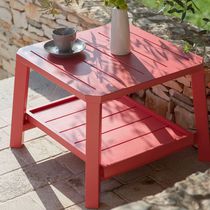 Moderner Couchtisch / aus Teakholz / aus...