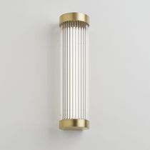 Klassische Wandleuchte / Aluminium / Messing...
