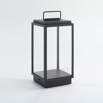 Tischlampe / Messing / Glas / klassisch