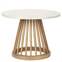 Moderner Couchtisch / Marmor / aus Eiche...