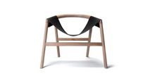 Moderner Sessel / Leder