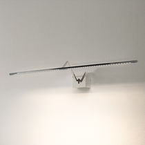 Moderne Wandleuchte / Messing / LED / linear