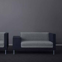 Modernes Sofa / Stoff / Contract / 2-Personen