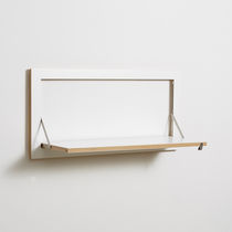 Wandmontiertes Regal / modern / aus Birke...
