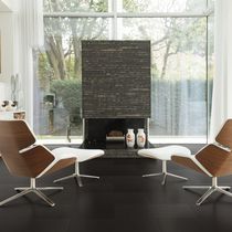 Massivparkett / verklebt / farbig / Fliese