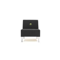 Moderner Kaminsessel / Stoff