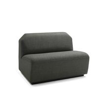 Moderner Kaminsessel / Stoff