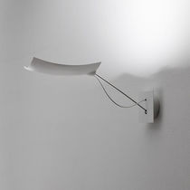 Moderne Wandleuchte / Kunststoff / Edelstahl...