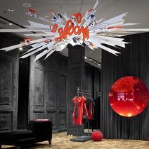 Hängelampe / Aluminium / Stahl / Kunststoff
