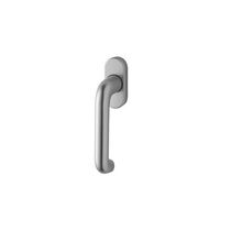 Fenstergriff / gebürsteter Edelstahl / anodisiertes...