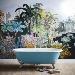 ovale Badewanne