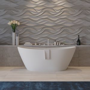 ovale Badewanne 1