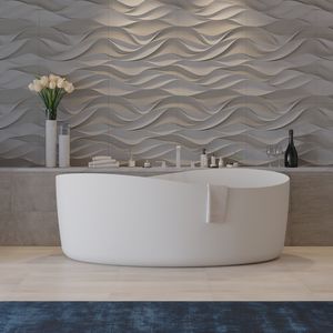 ovale Badewanne