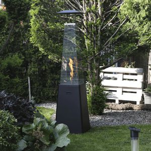 bodenstehende Patioheizung
