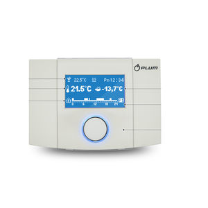 Raumthermostat / für Heizungen / mit Digitalanzeige