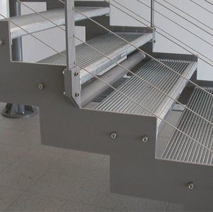 Gitterrost / galvanisiertem Stahl