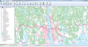 Geographische Informationssysteme GIS Software 1