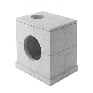 Beton-Topfschacht