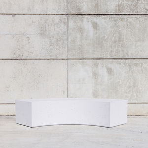 Parkbank / modern / Beton / modular