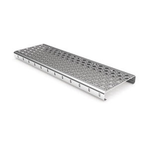 Stufe aus galvanisiertem Stahl