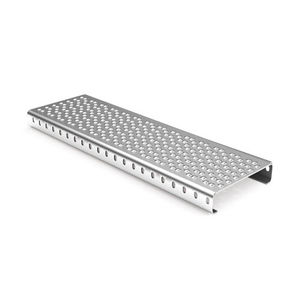 Stufe aus galvanisiertem Stahl