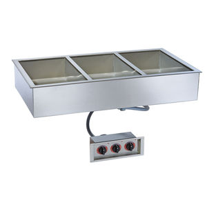 Wärmewanne für Buffet / Einbau