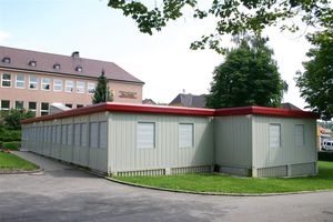 Containeranlage für Geschäftsgebäude