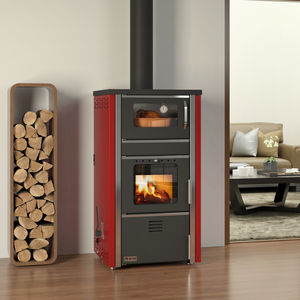 Wasserführender Kaminofen / Holz
