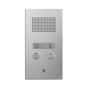 Audio-Türsprechanlage / Innenraum / Aluminium