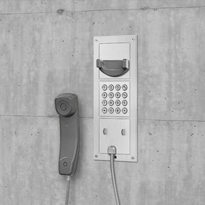 Audio-Türsprechanlage / Aluminium