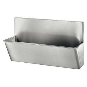 Wand-Waschbecken / Edelstahl / modern / für Krankenhäuser