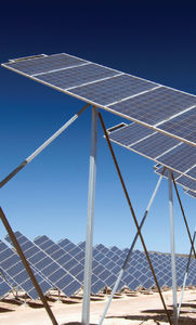 einachsiger Solartracker