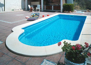 einteiliges Schwimmbecken