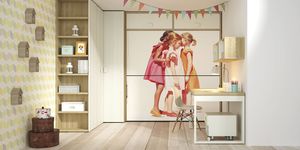 Holz-Kinderzimmer 1